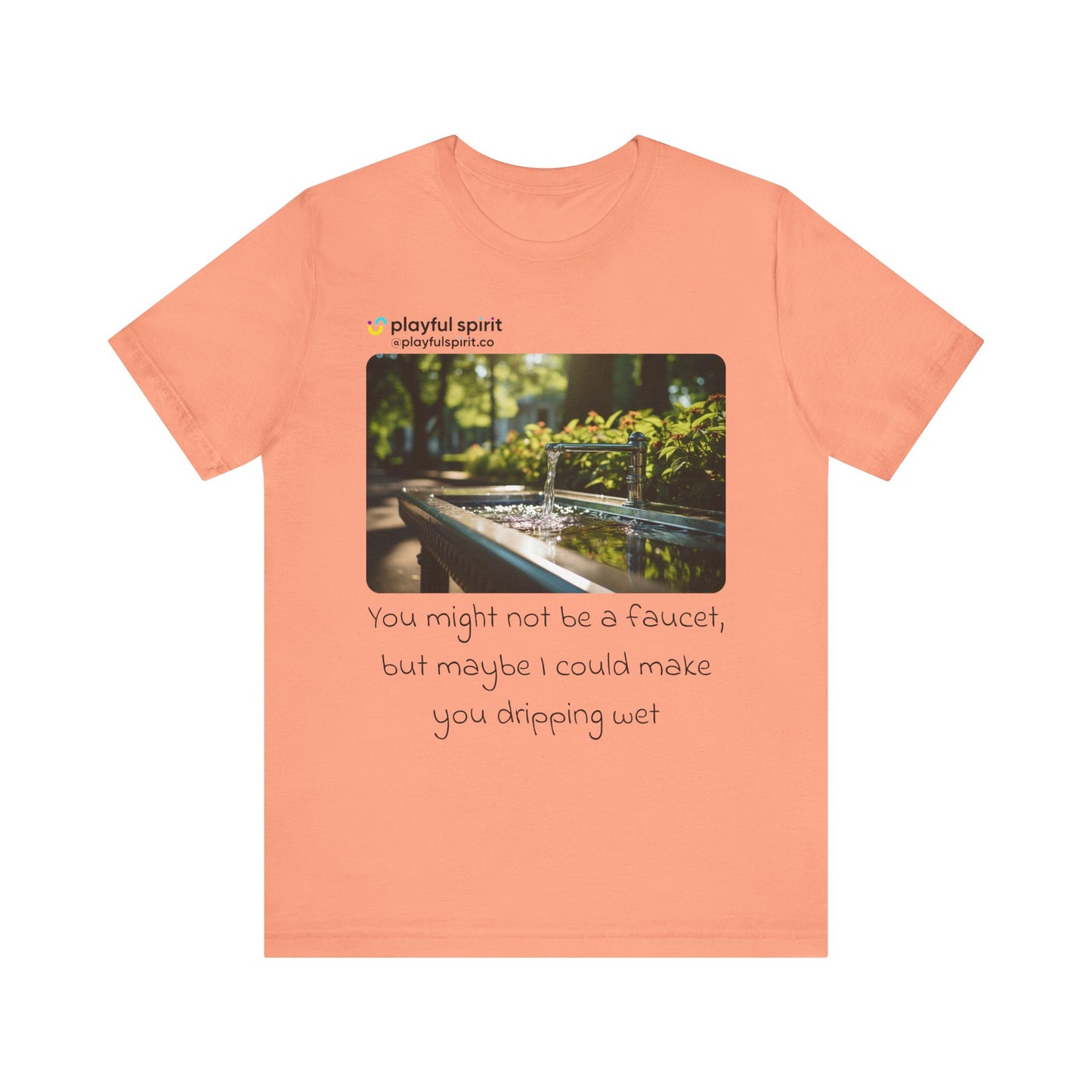 You might not be a faucet, but maybe I could make you dripping wet | Shirt