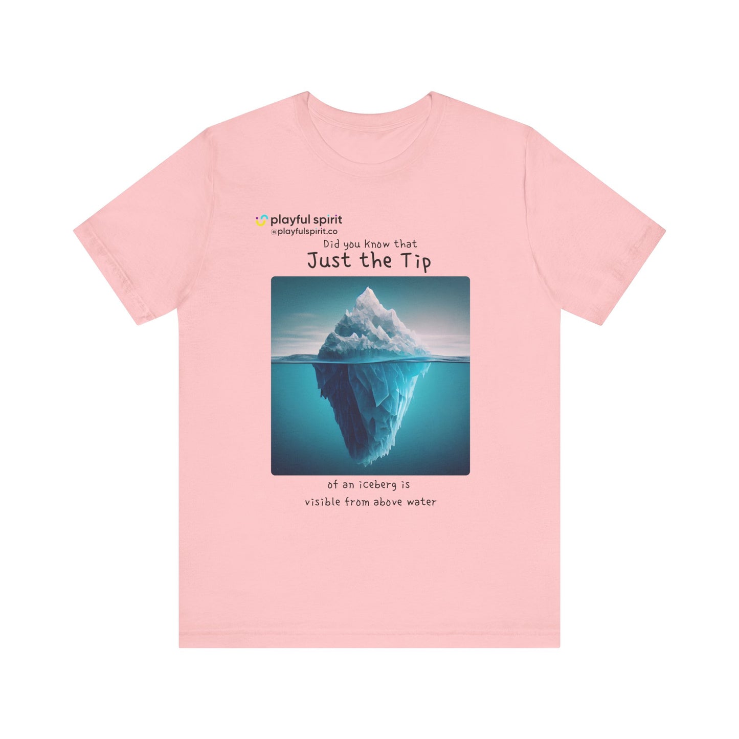 Did you Know that Just the Tip of an iceberg is visible from above water | Shirt