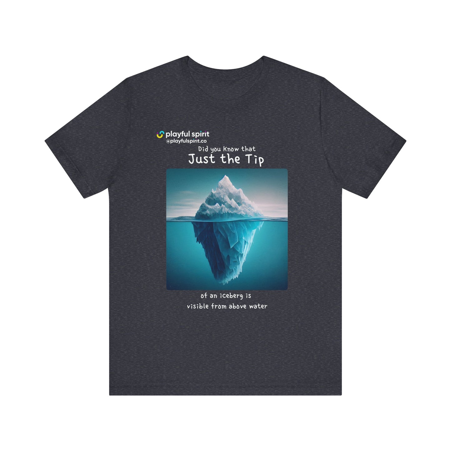 Did you Know that Just the Tip of an iceberg is visible from above water | Shirt