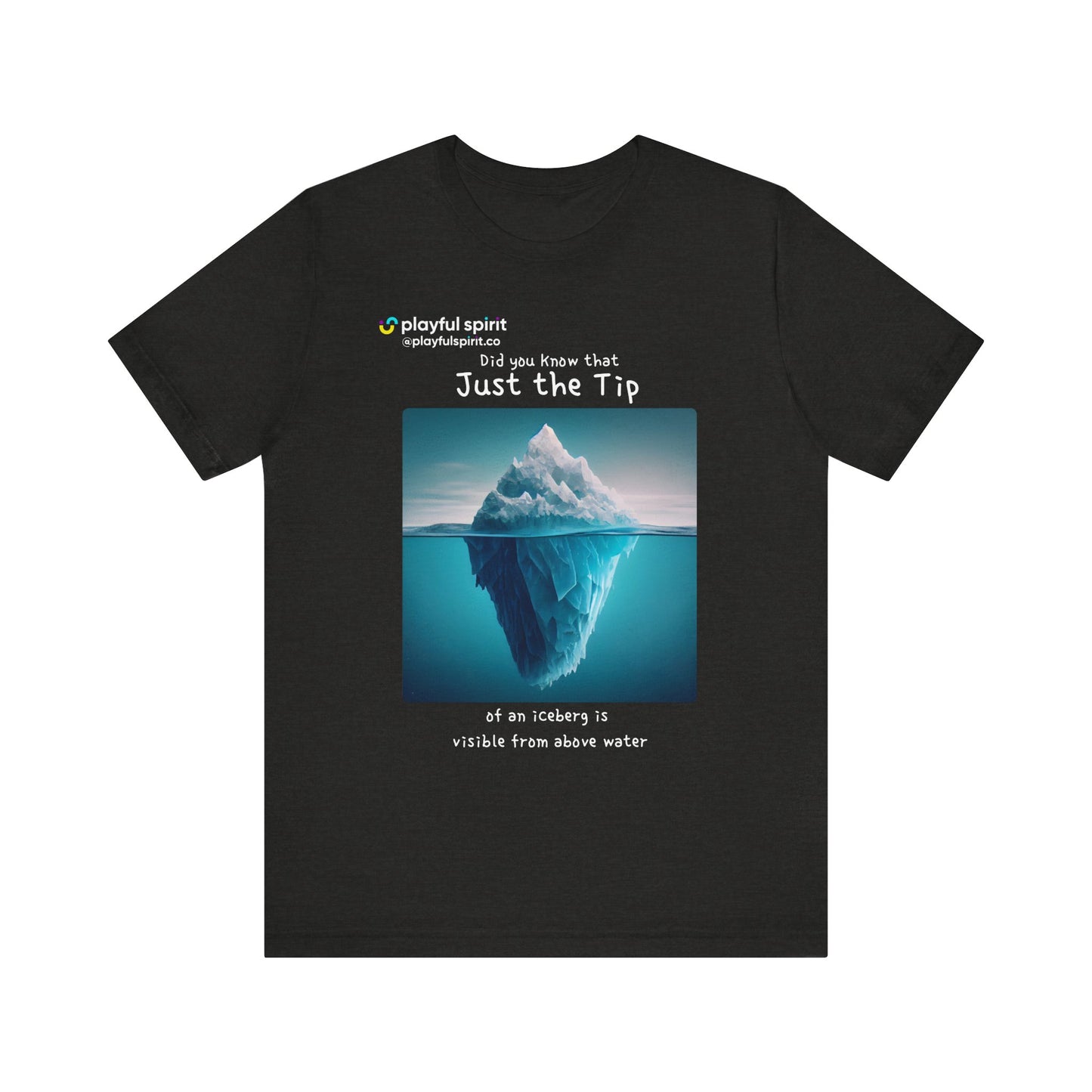 Did you Know that Just the Tip of an iceberg is visible from above water | Shirt