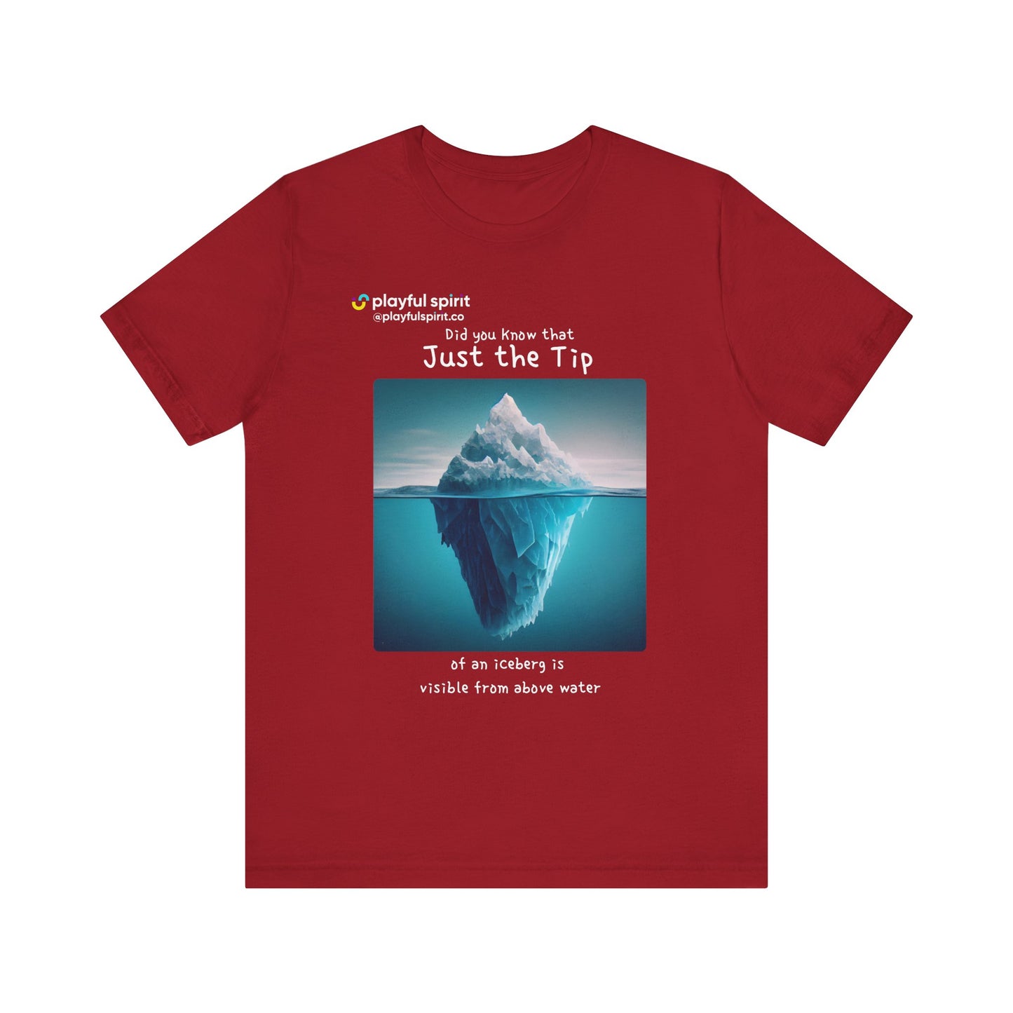Did you Know that Just the Tip of an iceberg is visible from above water | Shirt
