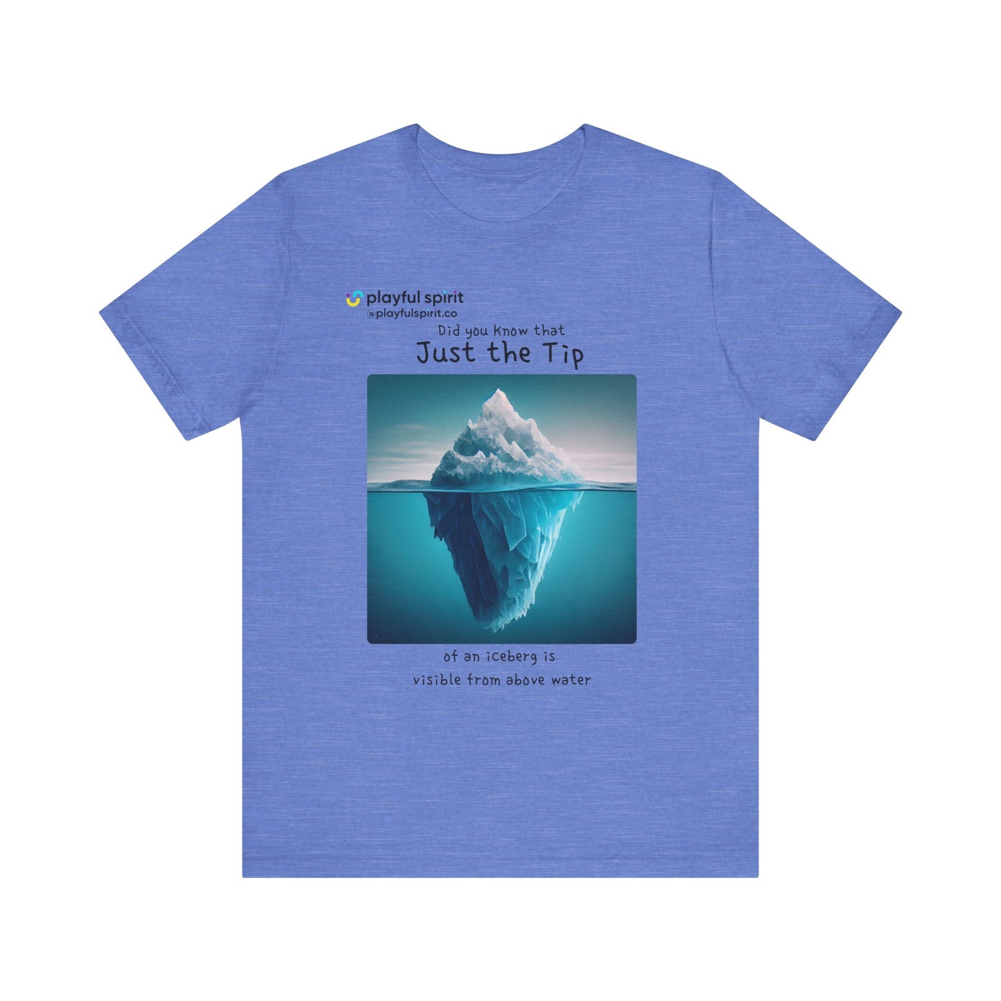 Did you Know that Just the Tip of an iceberg is visible from above water | Shirt