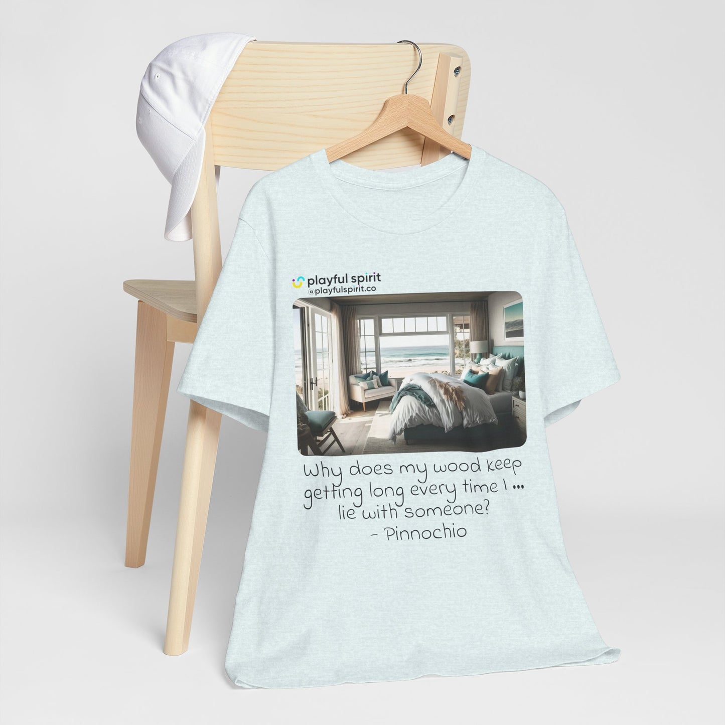 Why does my wood keep getting long every time I … lie with someone? - Pinnochio | Shirt