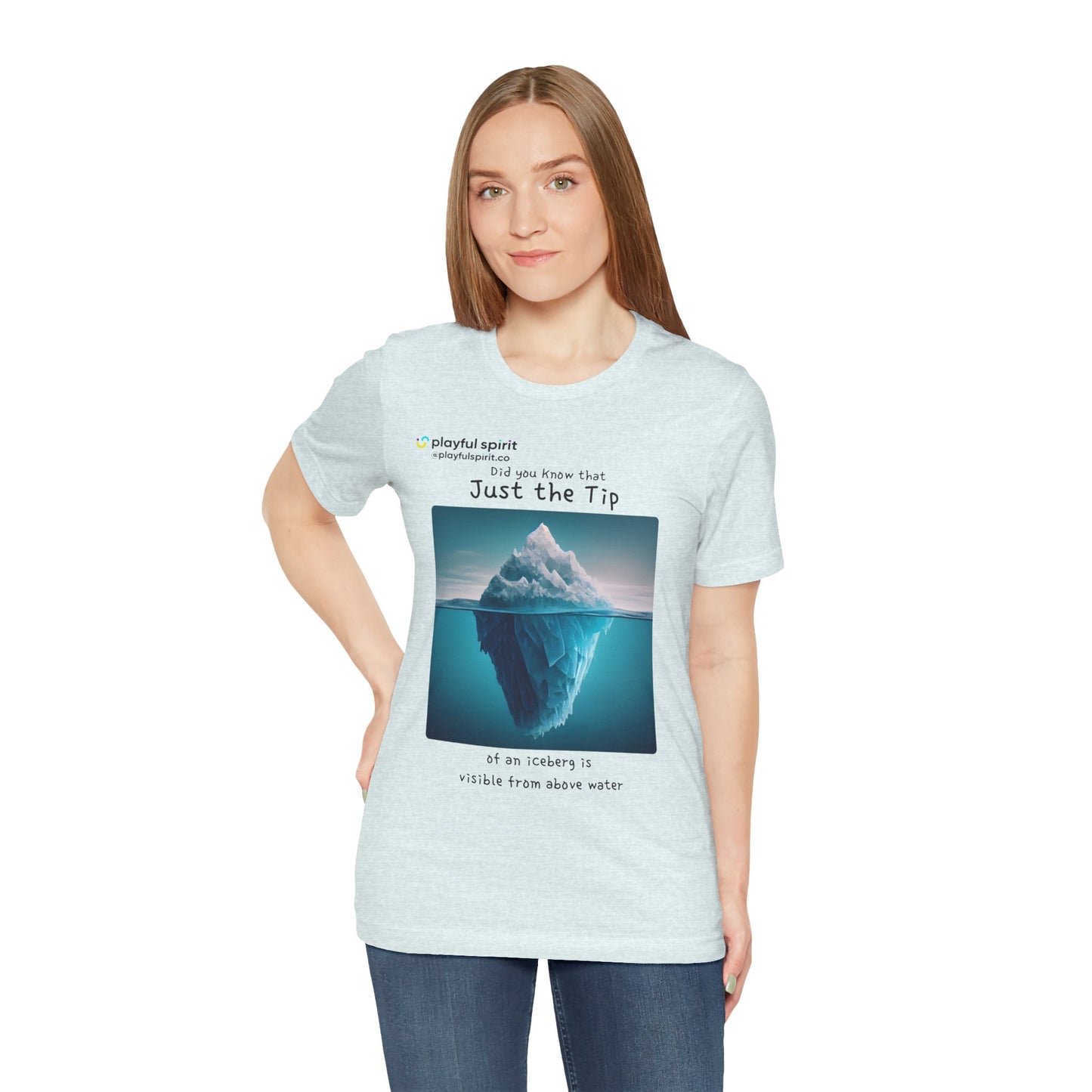 Did you Know that Just the Tip of an iceberg is visible from above water | Shirt