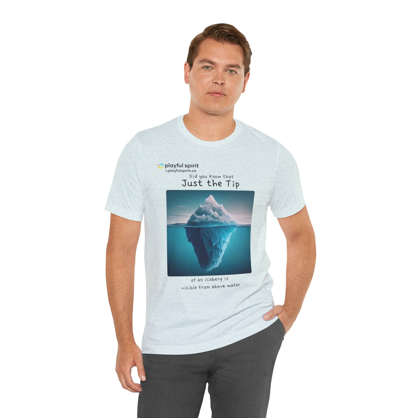 Did you Know that Just the Tip of an iceberg is visible from above water | Shirt