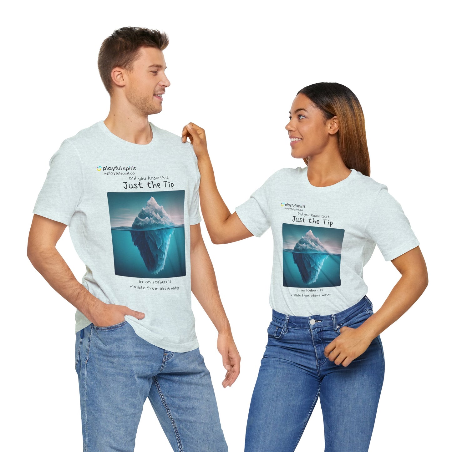 Did you Know that Just the Tip of an iceberg is visible from above water | Shirt