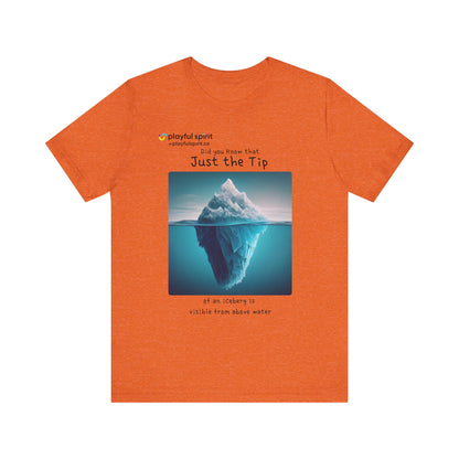 Did you Know that Just the Tip of an iceberg is visible from above water | Shirt
