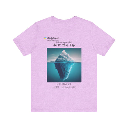 Did you Know that Just the Tip of an iceberg is visible from above water | Shirt