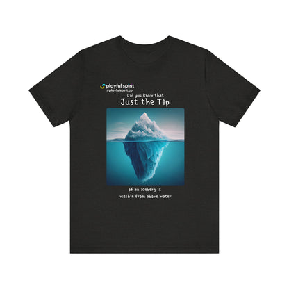 Did you Know that Just the Tip of an iceberg is visible from above water | Shirt
