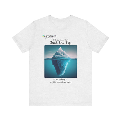 Did you Know that Just the Tip of an iceberg is visible from above water | Shirt