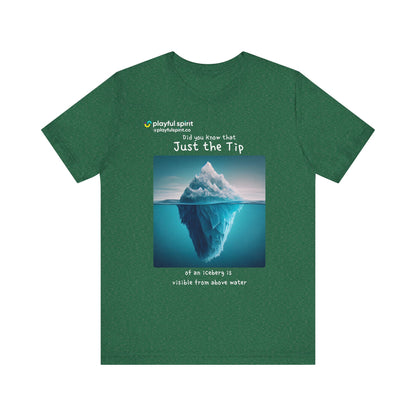 Did you Know that Just the Tip of an iceberg is visible from above water | Shirt