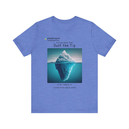 Did you Know that Just the Tip of an iceberg is visible from above water | Shirt