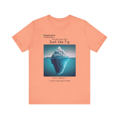Did you Know that Just the Tip of an iceberg is visible from above water | Shirt
