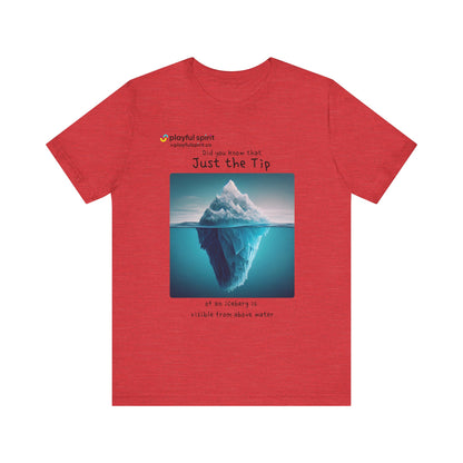 Did you Know that Just the Tip of an iceberg is visible from above water | Shirt